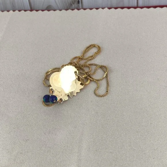 Vintage Fun in the Sun 14 Karat Gold Filled with 16in Gold Filled 925 Necklace - Picture 5 of 8